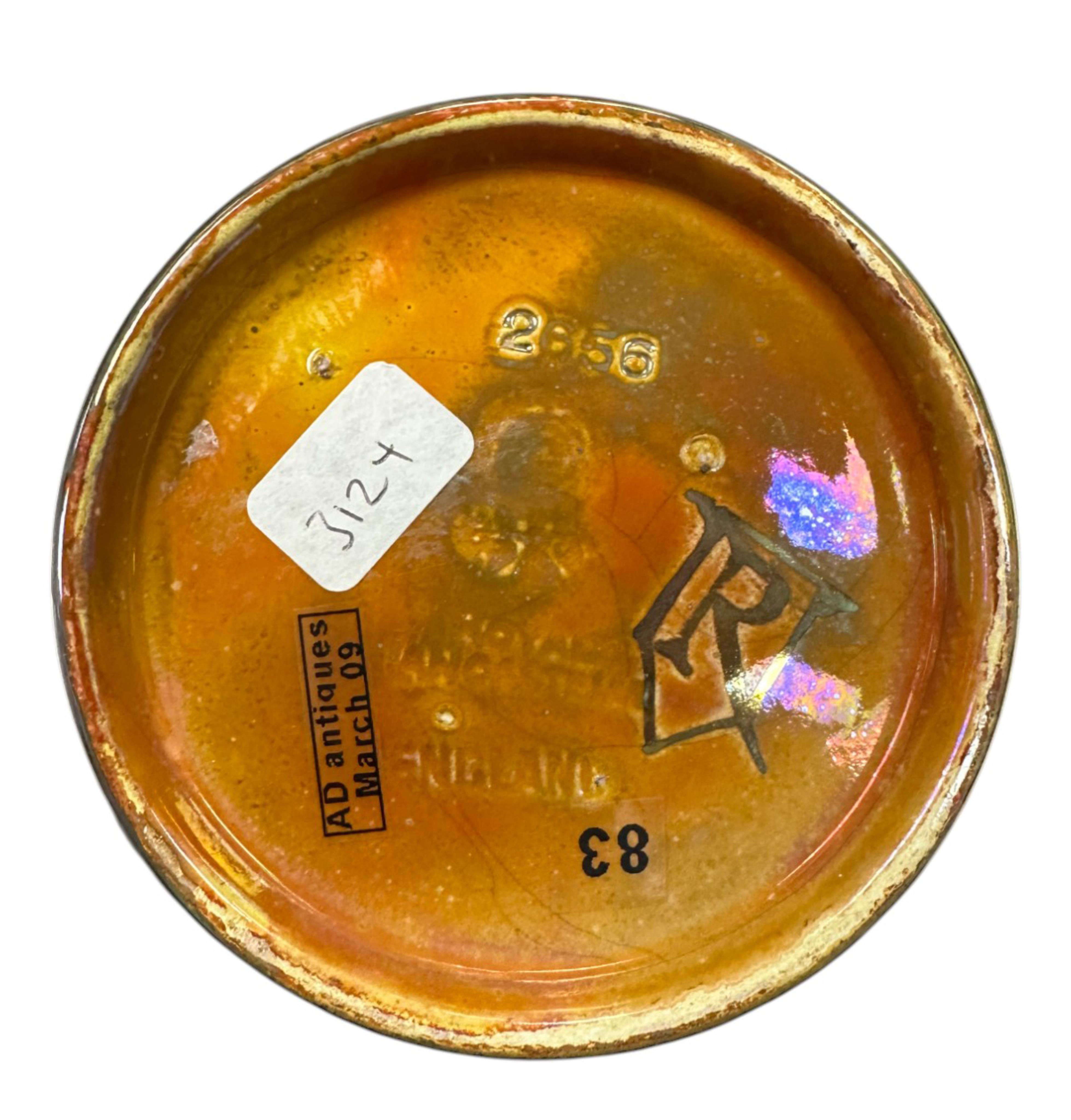 Gwladys M. Rodgers (1888-1946) for Pilkington's Royal Lancastrian: A silver lustre vase